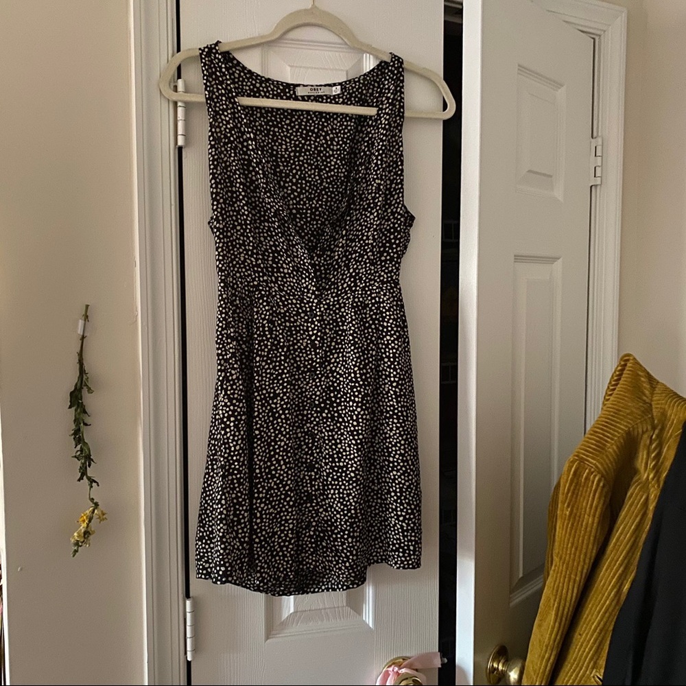 Obey Polka Dot Dress